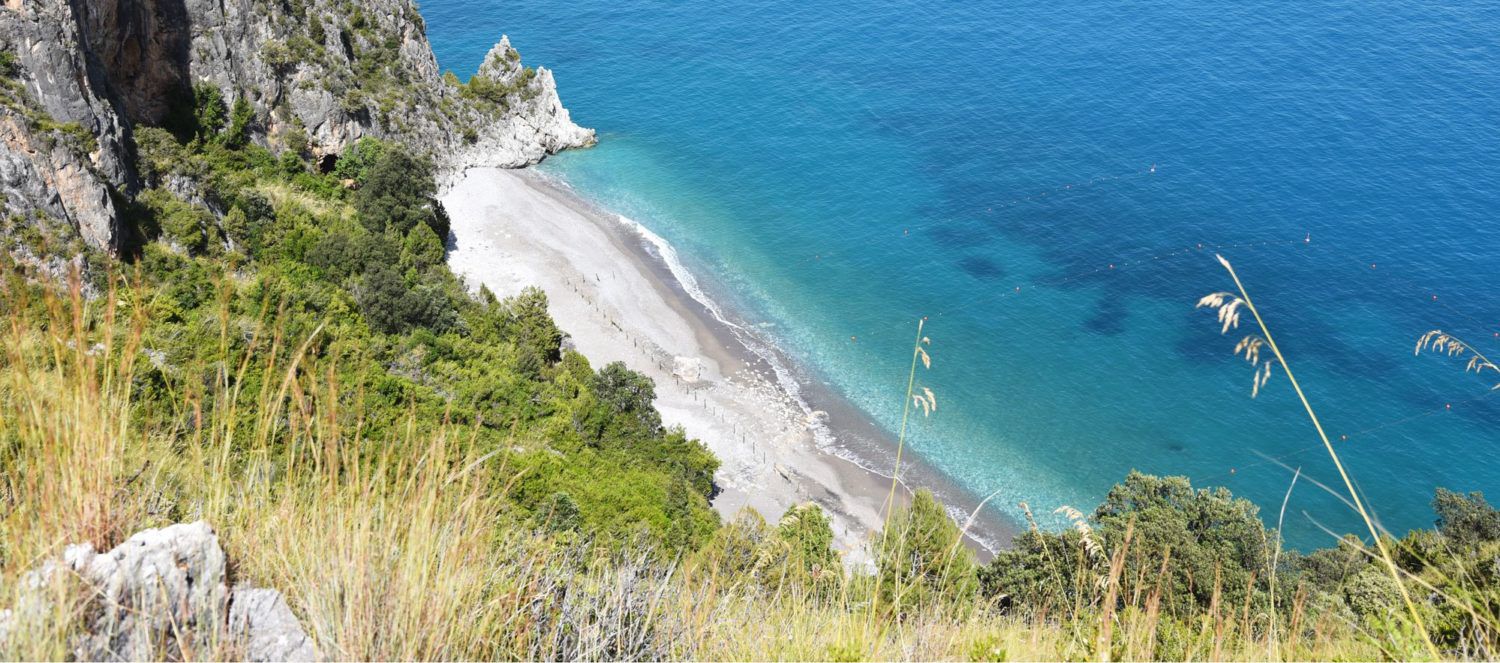 Cala degli Infreschi nell'Area Marina Protetta del Cilento