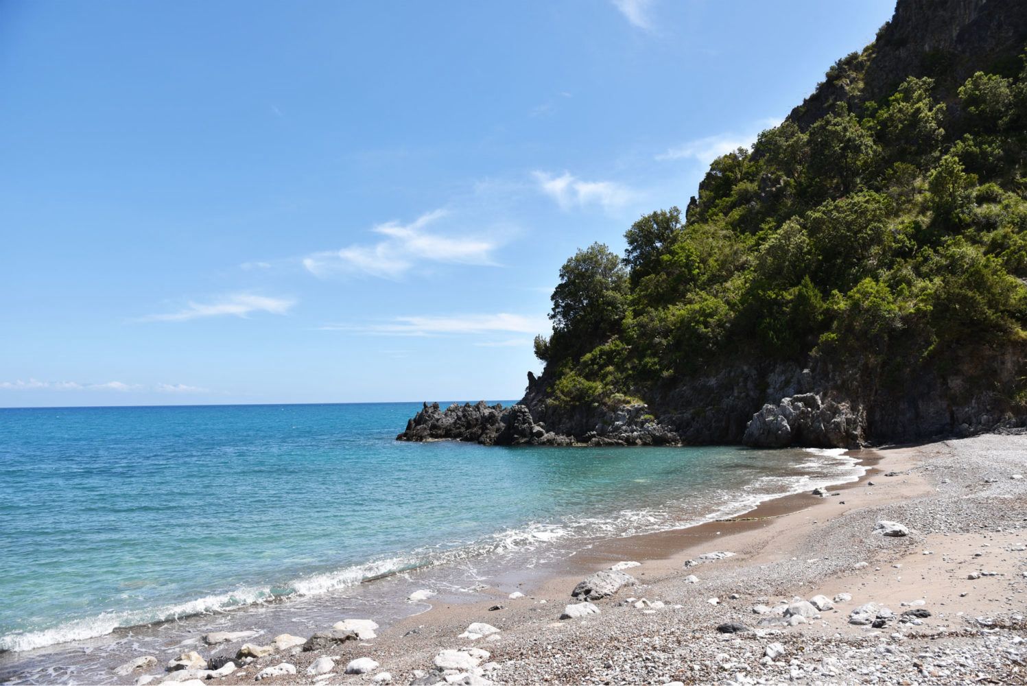 Costa selvaggia degli Infreschi e della Masseta nel Cilento