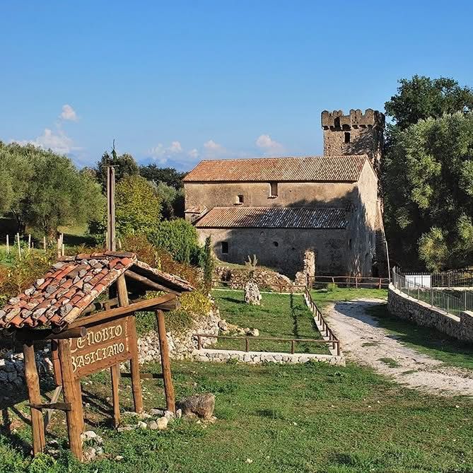 Interni storici del Cenobio Basiliano nel Cilento